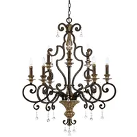 Corp de iluminat suspendat, lustra Marquette 9 Light Chandelier