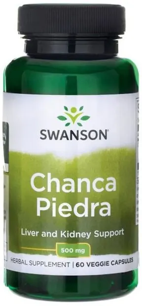 Chanca Piedra, 500 mg, 60 capsule, Swanson