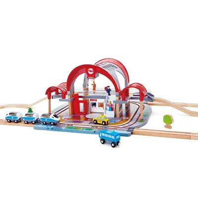 Set de joc HaPe International - Hape Grand City Station