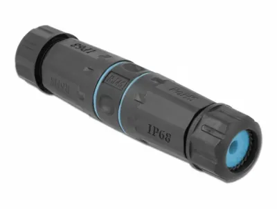 Cupla de retea RJ45 Cat.6A STP waterproof, Delock 86693