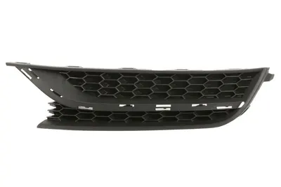Grila bara fata stanga potrivit VW Passat B7 varianta SUA 2011-2015 - (cu loc de ornament, plastic, negru)