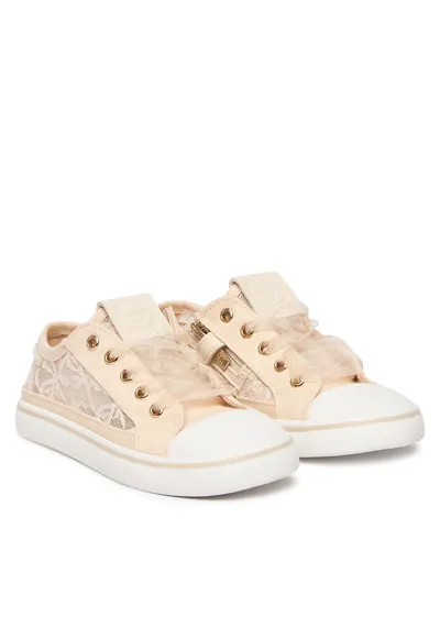 Pantofi copii - adidasi - bej - textil