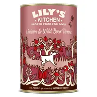 Lily's Kitchen Venison & Wild Boar Terrine Tin for Dogs 400 g