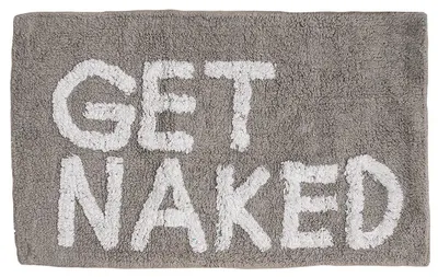 Covoraș de baie Estia - Get Naked, 50 x 80 cm, gri