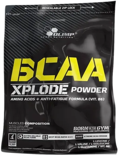 BCAA Xplode, căpșună, 1000 g, Olimp