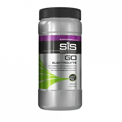 Bautura energizanta cu coacaze Go Energy Electrolyte, 500g, SiS