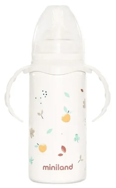 Termo cană cu tetină Miniland - Valencia, 240 ml