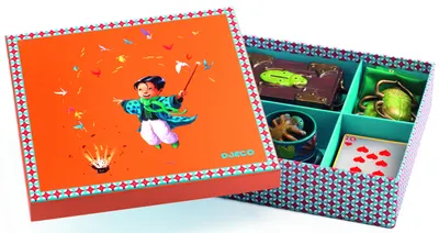 Set de magie pentru copii Djeco - Cutie cu 20 de magii