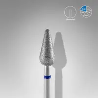 Capat freza diamant Staleks Expert con rotunjit medie 5 mm - 405