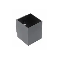 Corp de iluminat aplicat perete - Wall luminaire CAMPIONE II, G9, IP20, max. 40W, IP20, max. 250V, 50/60 Hz, square, black