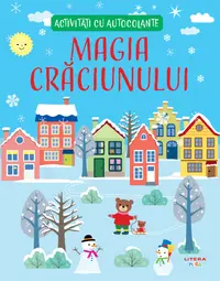 Magia Craciunului. Activitati cu autocolante