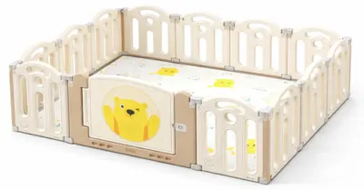 Gard pliabil Moni Garden - TeddyLand, 160 x 120 cm