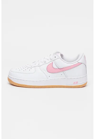 Pantofi sport din piele Air Force 1 - Alb/Roz