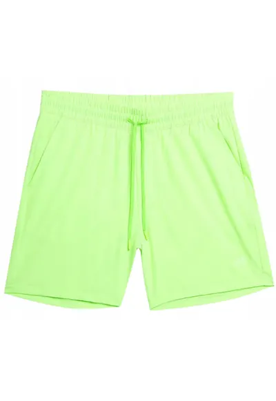 Pantaloni scurti de baie pentru barbati - Poliester - Verde - Verde neon