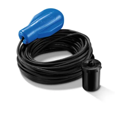 Plutitor cu contact - 1 contact, 20 A, PVC, Standard, Plutitor cu contact comutator pentru sisteme cu apa gri, 5 metri