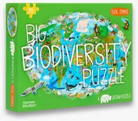 Puzzle rotund Thames & Hudson din 70 piese - O mare biodiversitate
