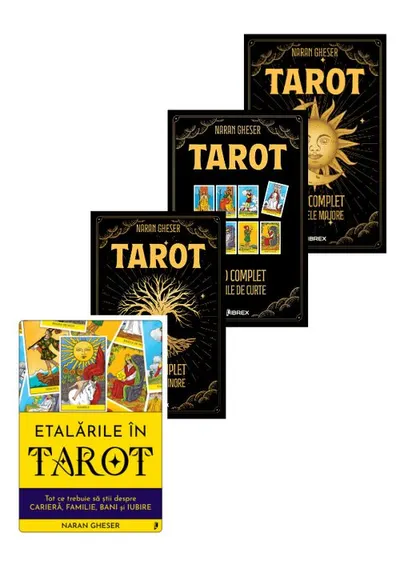 Pachet Naran Gheser. Tarot. Set 4 carti