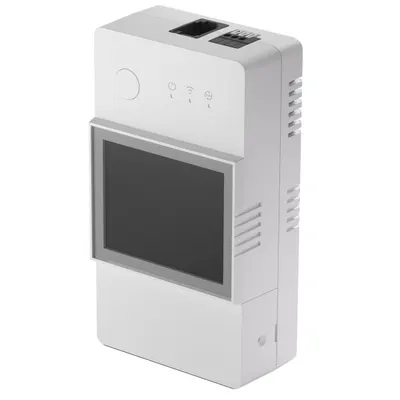 Releu inteligent WiFi Sonoff TH Elite (R3 - THR316D), 230V/16A, contact uscat NO/NC ecran LCD 6920075777529