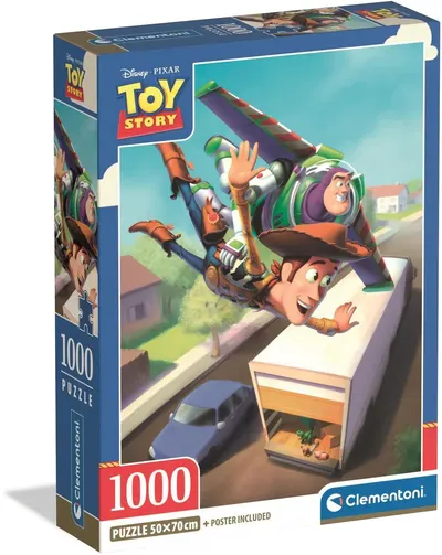 Puzzle Clementoni din 1000 de piese - Toy Story