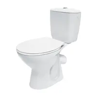 Set vas WC pe pardoseala cu rezervor Cersanit Compact President P010 + mecanism si capac poilietilena K08-028-EX3