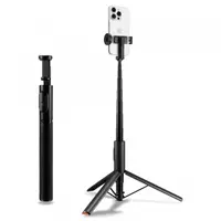 Selfie Stick Bluetooth Spigen S541W, Universal, Negru AMP09336