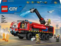 Constructor LEGO City - Autospecială de pompieri a aeroportului (60499)