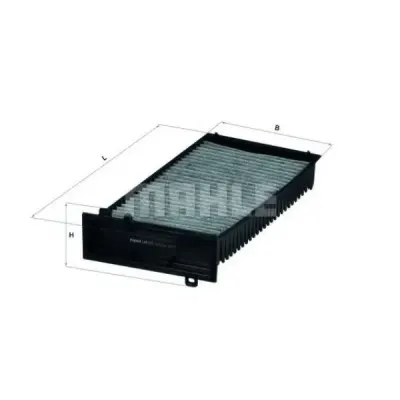 Filtru, aer habitaclu MAHLE ORIGINAL LAK 127