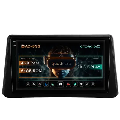 Navigatie 2K Opel Mokka (2012-2016), Android, S-Quadcore 4GB RAM + 64GB ROM, 9.5 Inch - AD-BGS90042K+AD-BGRKIT390