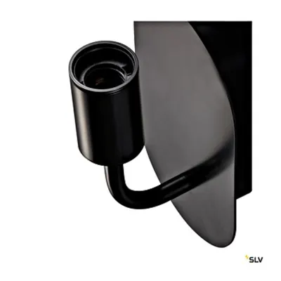 FITU WL, Indoor wall light, E27, black, max. 24W