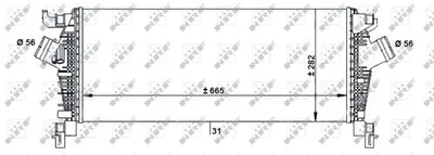 Intercooler Opel Astra J, Astra J Gtc, Cascada, Insignia A, Insignia a Country, Zafira C 1.6 Dupa 2012