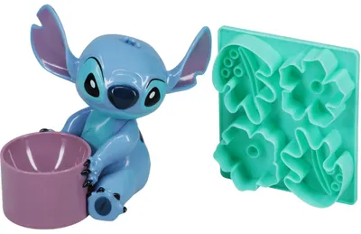 Set de mic dejun Paladone Disney: Lilo & Stitch - Egg Cup & Toast Cutter
