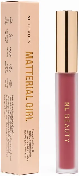 NL Beauty Ruj mat lichid de lungă durată, Game Over, 3.7 ml
