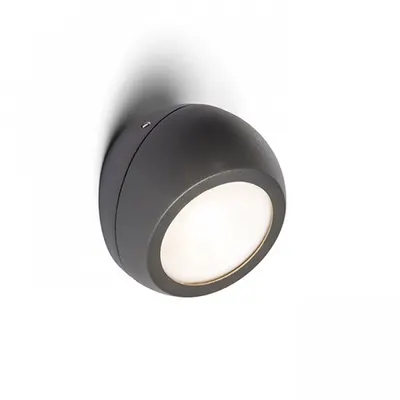 SIV Corp de iluminat aparent gri antracit 230V LED 6W 120° IP54 3000K