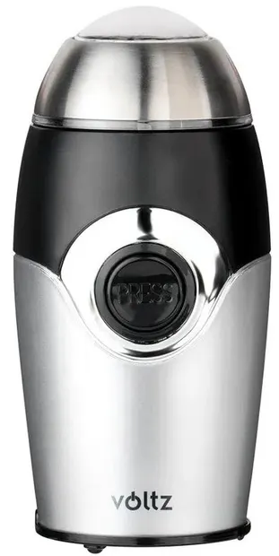 Râșniță de cafea Voltz - V51172B, 200W, 50 g, neagră/argintie