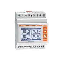 Modular Lcd Multimeter, Expandable, Graphic 128x80 Pixel Lcd, Harmonic Analysis, Auxiliary Supply 100-240vac/110-250vdc. Multilanguage: Italian, English, French, Spanish and Portuguese