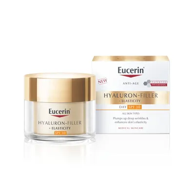 Cremă de zi SPF30 Hyaluron-Filler + Elasticity, 50 ml, Eucerin