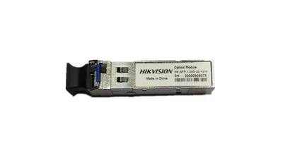 Modul SFP din seria HK-SFP-1.25G, suporta Ethernet 1.25G, alimentare 3.3 VDC dintr-o singura sursa, in conformitate cu standardu