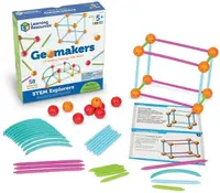 Learning Resources Set pentru copii - Bețe geometrice cu bile