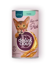 Delickcious Pisica Conserva Bautura cu Ton 140 G