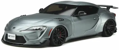 Model de colecție GT Spirit Modern: Mașini - Toyota Prior Design Supra (Phantom Matte Grey) (2020)