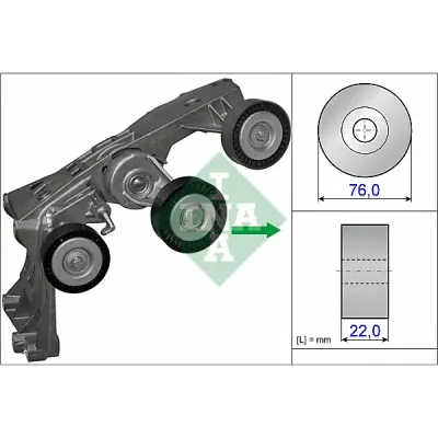 Intinzator curea, curea distributie INA 534 0431 10
