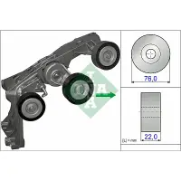 Intinzator curea, curea distributie INA 534 0431 10