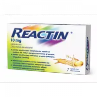 Reactin 10 mg, Mcneil Healthcare | 7 capsule