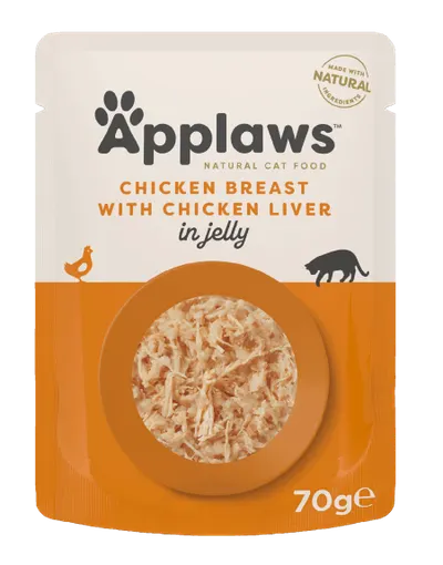 Applaws Cat Plic Piept Pui Si Ficat In Aspic 70 g