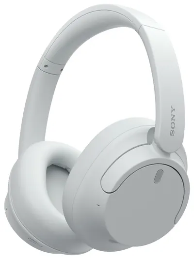 Căști wireless Sony - WH-CH720, ANC, albe