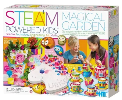 Set creativ mare 4M - Gradina magica