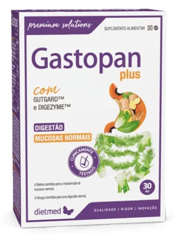 Gastopan Plus, 30 comprimate, Dietmed