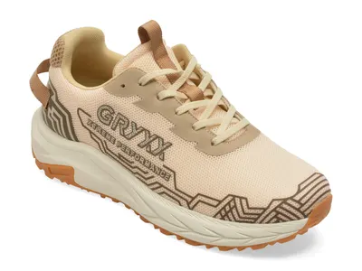 Pantofi sport GRYXX bej, KD031, din material textil
