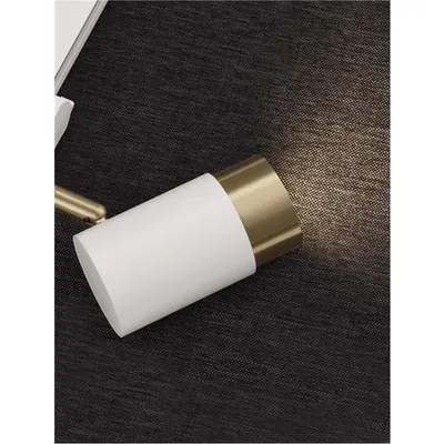 Sistem iluminat pe sina 4-WIRES TRACK Alb & Auriu Aluminiu LED GU10 1x10W Adaptor 4 Wires 230V IP20 Fara bec Compatible cu 9193421 or 7770630 rail