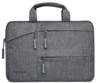 Geantă pentru laptop Satechi - Fabric, 15'', gri